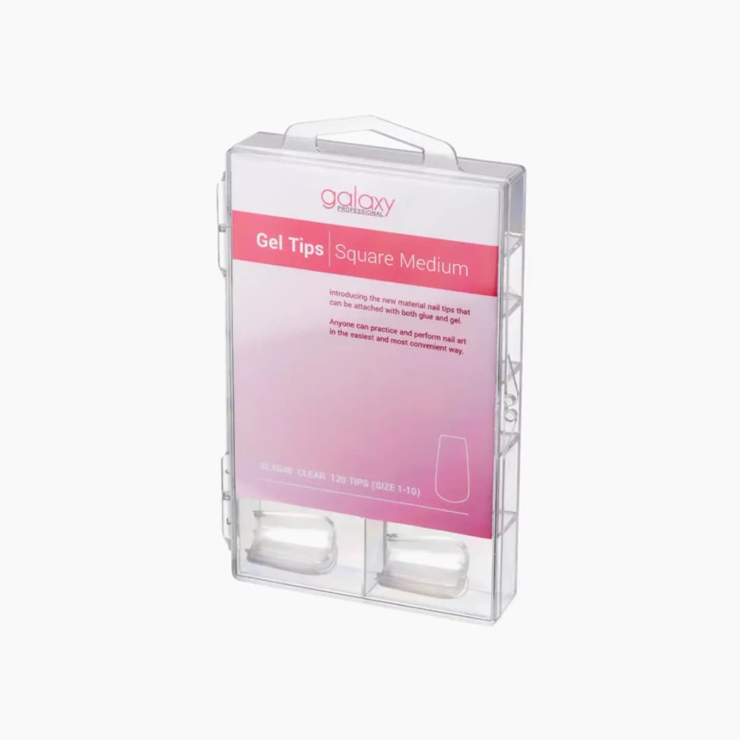 Gel tipse za nadogradnju - Square Medium - Gel tipse za nadogradnju - Square Medium
