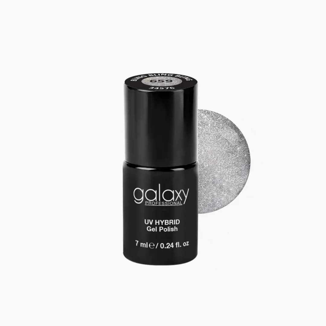 CAT EYE - trajni lak za nokte UV/LED Hybrid 7 ml - Bling Bling Bling S659